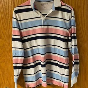 Tie Dye Striped Rugby